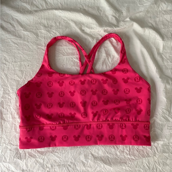 lululemon athletica x disney sports bra - size 10 - Picture 2 of 10